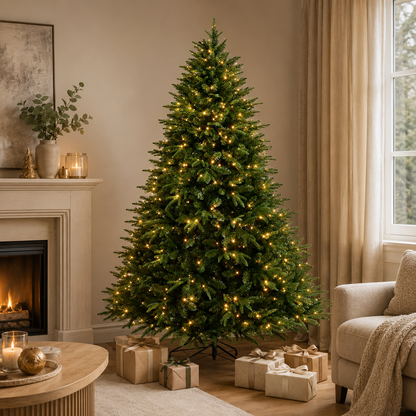 Pinevere™ Realistic Pre-Lit Christmas Tree